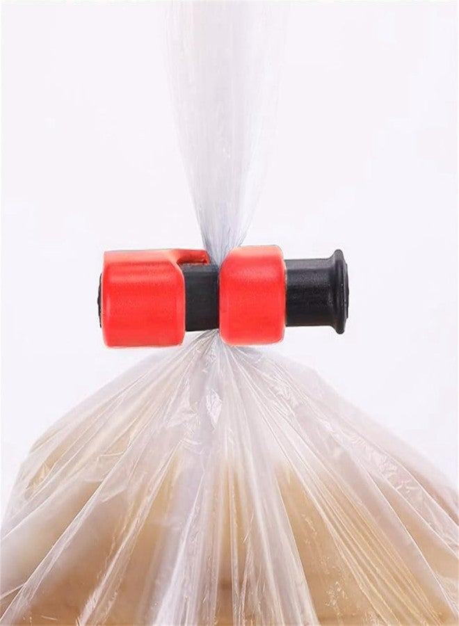 WHTCHSU Bag Clips, 10 Pack, Squeeze and Lock Bread Bag Clips for Food Storage, Plastic Bag Closure Clips - Image 3
