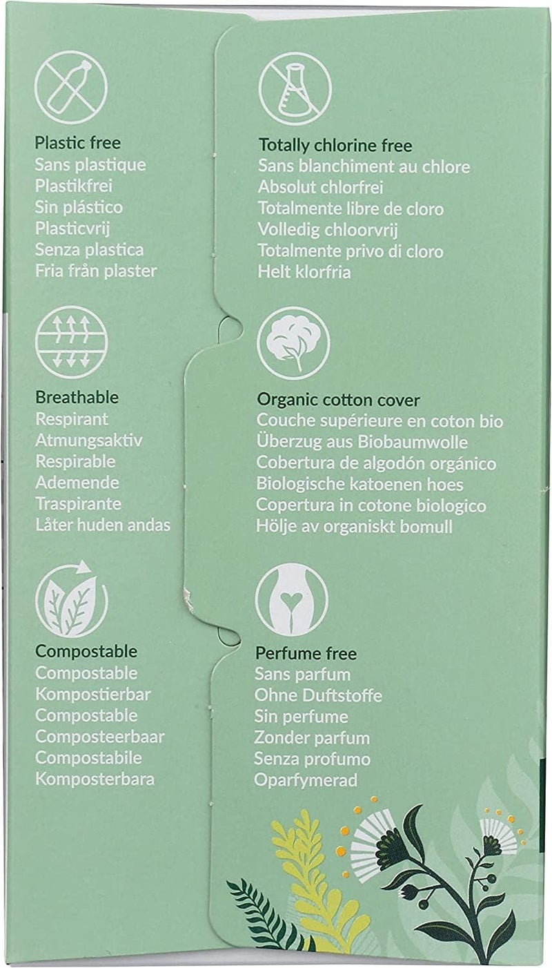 NATRACARE Pack of 3 x Natracare Panty Liner Normal Wrapped 18 ct - Image 4