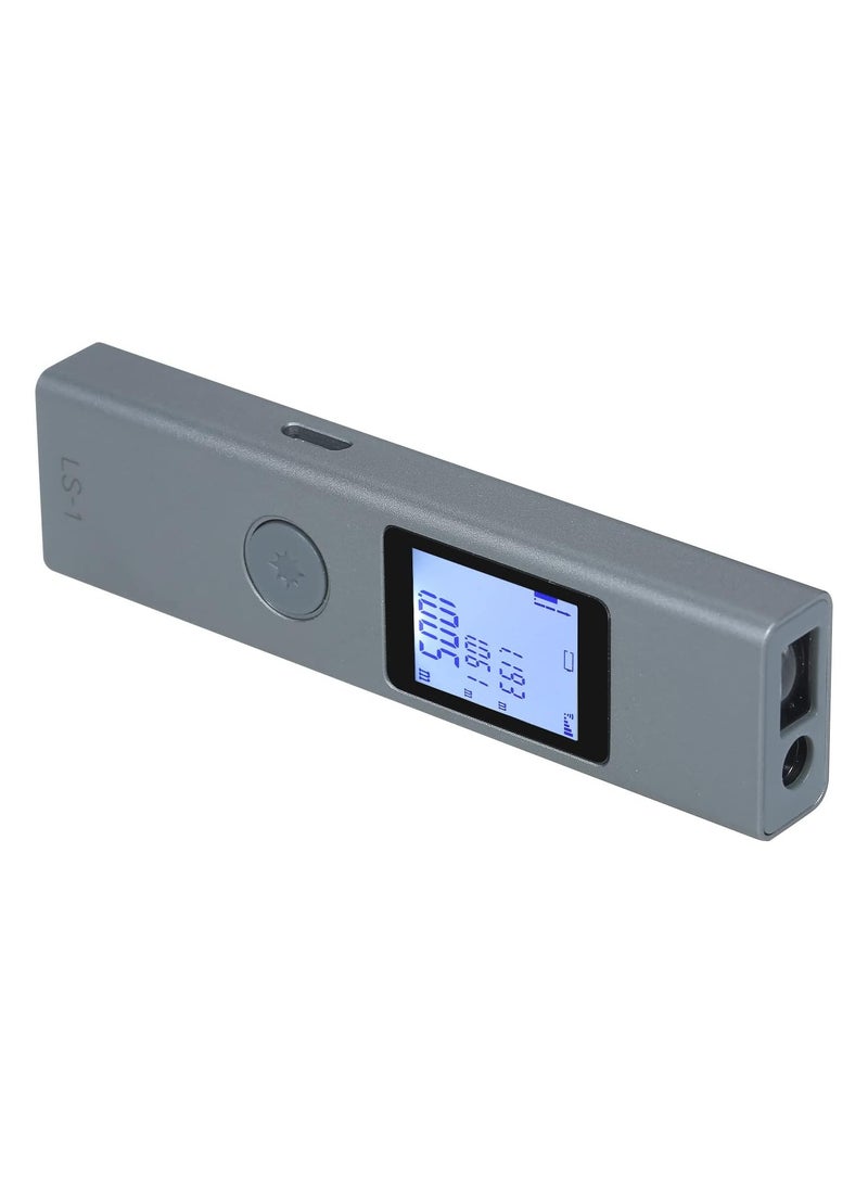 Digital Distance Meter – Mini Handheld Laser Rangefinder with LCD Backlit Display, Accurate Measurement Tool for Indoor & Outdoor Use, Compact & Portable Design - Image 3