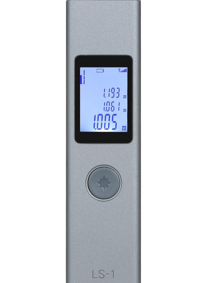 Digital Distance Meter – Mini Handheld Laser Rangefinder with LCD Backlit Display, Accurate Measurement Tool for Indoor & Outdoor Use, Compact & Portable Design - Image 1