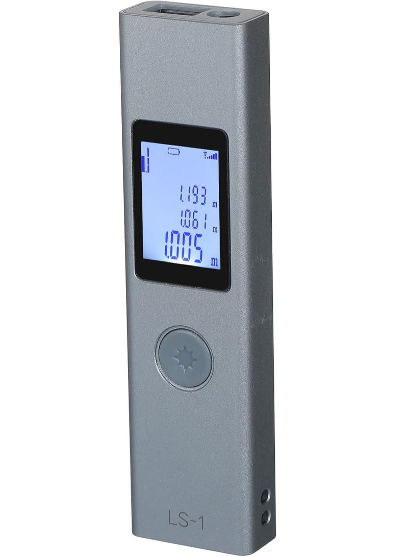 Digital Distance Meter – Mini Handheld Laser Rangefinder with LCD Backlit Display, Accurate Measurement Tool for Indoor & Outdoor Use, Compact & Portable Design - Image 2