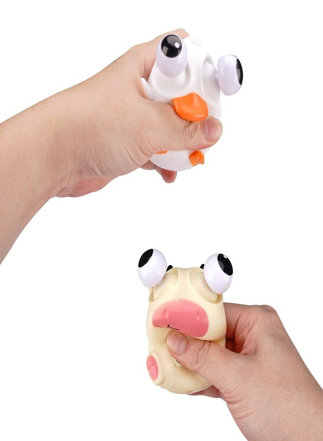 Sepco Animal Squeeze Toys with Pop Out Eyes Eye Popping Stress Relief Toy Balls Fun Fidget Gagdets for Kids Birthday Party Favors 8 Pack - Image 5