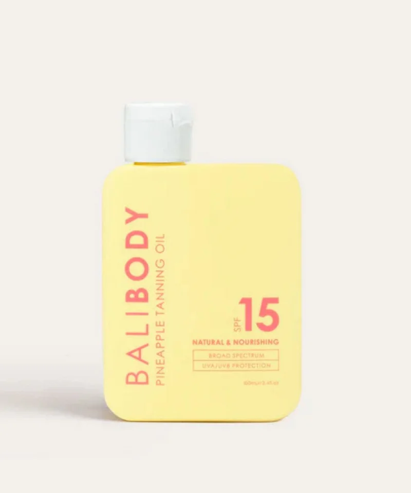 Bali Body Pineapple Tanning Oil SPF15
