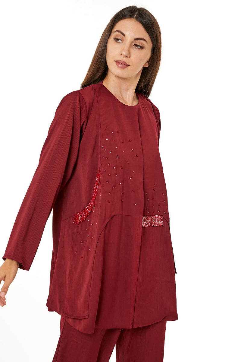 Moistreet Crew Neck Top & Pant Set - Image 5