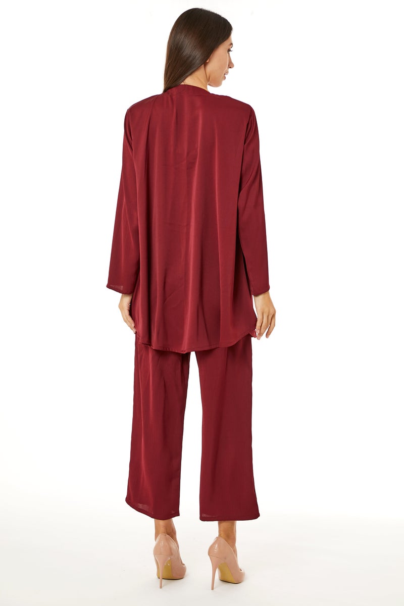 Moistreet Crew Neck Top & Pant Set - Image 3