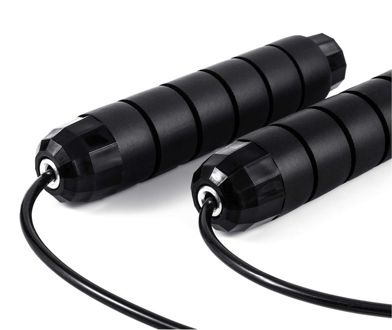 BOOMIBOO Jump Rope, Adjustable Jump Ropes,Skipping Rope Tangle-Free Rapid Speed with Ball Bearings for Women Men Kids,Exercise & Slim Body Jumprope at Home School Gym - Image 3