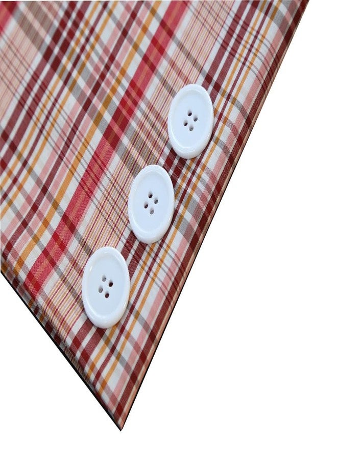 M Fabrics Suit Buttons – 4 Hole Resin Round Buttons (0.75 Inch / 19mm) for Sewing, Knitting, Dress Making, Shirts, Blazers & DIY Crafts White - Image 2