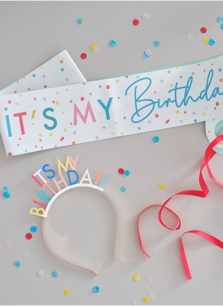 جينجر راي إنه عيد ميلادي وشاح ورأس - Image 1