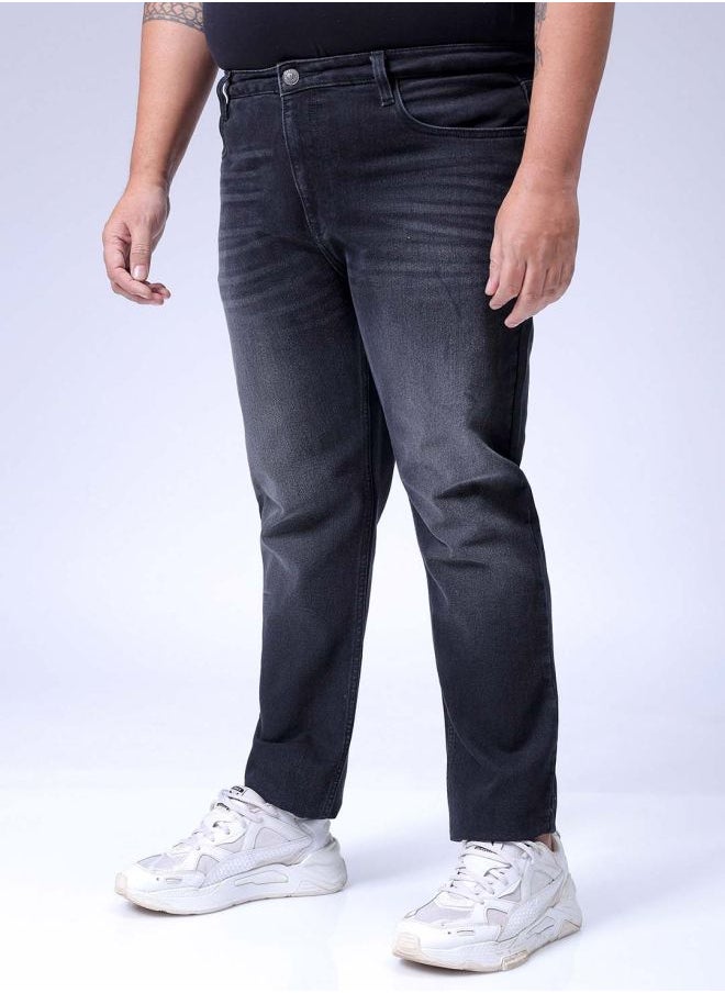 HARDSODA Men Plus Size Slim Fit Solid Mid-Rise Stretchable Jeans  - Image 3