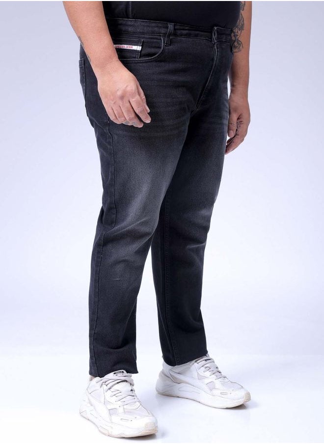 HARDSODA Men Plus Size Slim Fit Solid Mid-Rise Stretchable Jeans  - Image 4