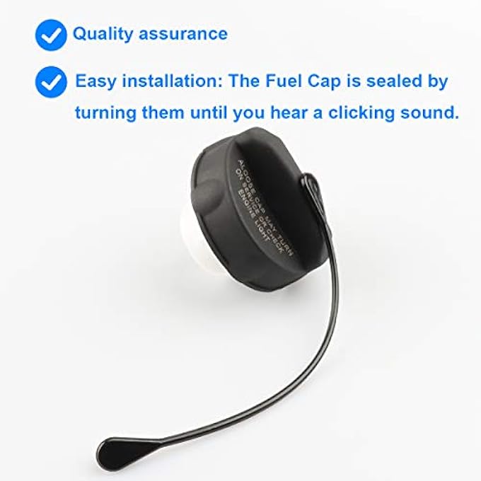 ريحني غطاء وقود Allmotorparts استبدال غطاء الوقود 52100552AG 52030387AB 52030387AA متوافق مع جيب رانجلر JK 20032018 TJ 20032006 Unlimited Rubicon Sahara Sport - Image 3