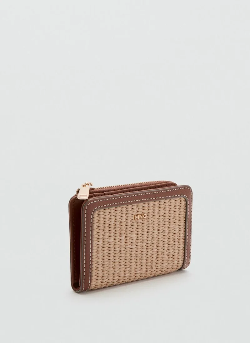مانجو Small Textured Purse