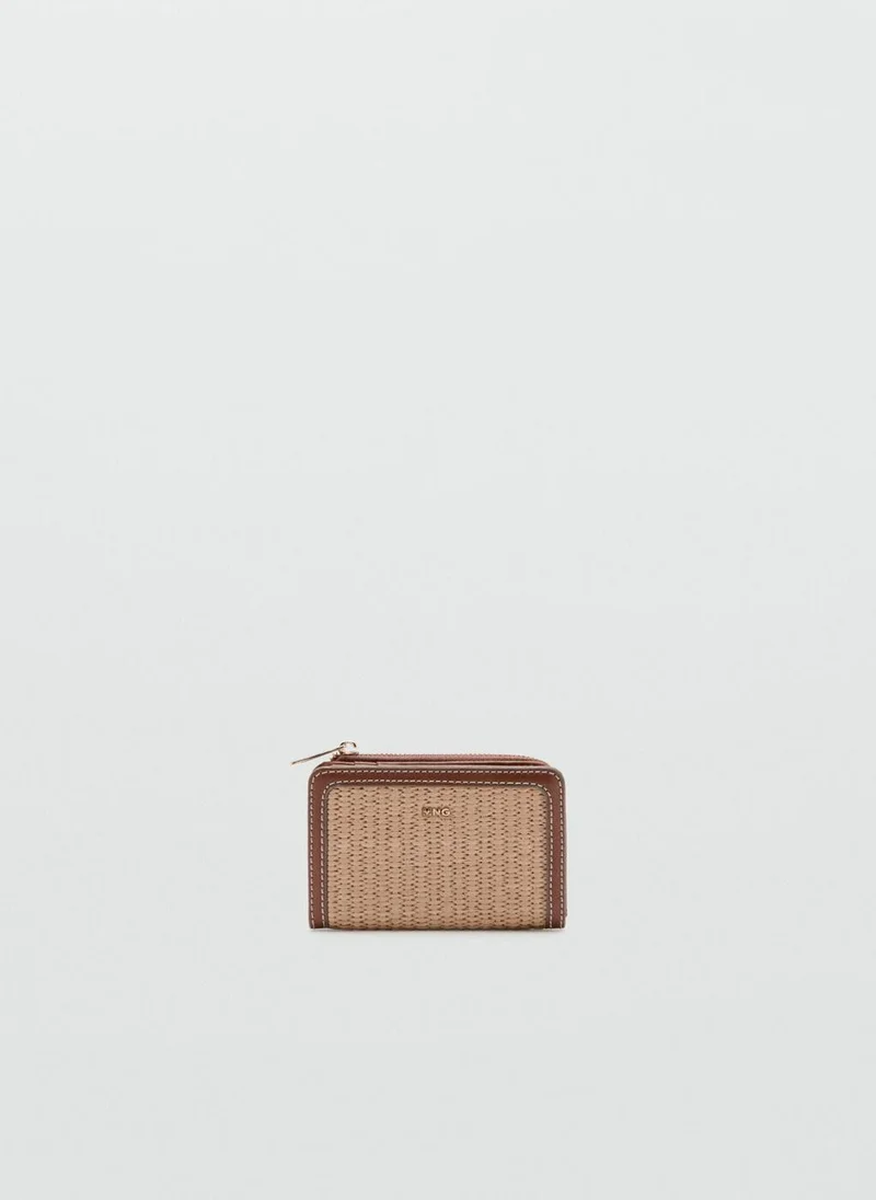 مانجو Small Textured Purse