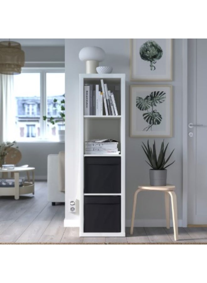 IKEA (IKEA) Box, black, 33x38x33 cm  - Image 3