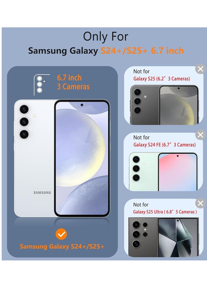 BORTONY Samsung Galaxy S25 Plus Case Liquid Silicone Gel Rubber Anti Scratch Galaxy S25 Plus Cover Protective Case for Samsung Galaxy S25 6.7 Inch - Image 2