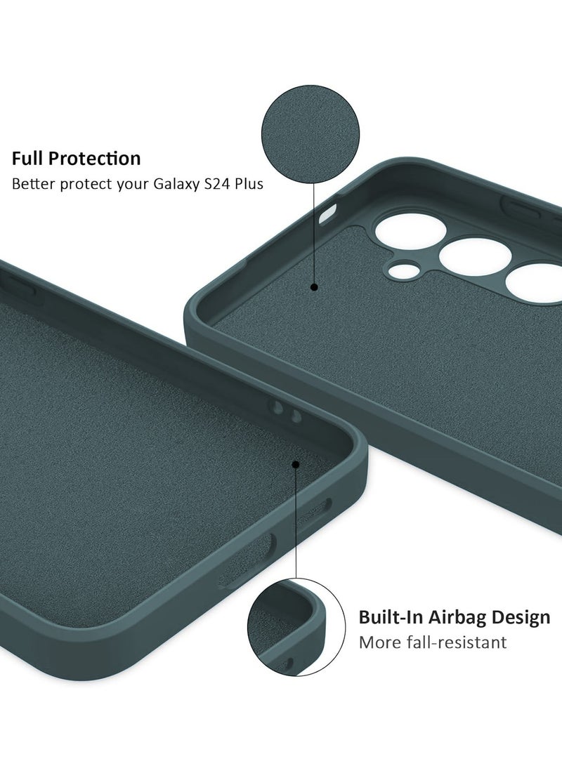 BORTONY Samsung Galaxy S25 Plus Case Liquid Silicone Gel Rubber Anti Scratch Galaxy S25 Plus Cover Protective Case for Samsung Galaxy S25 6.7 Inch - Image 3