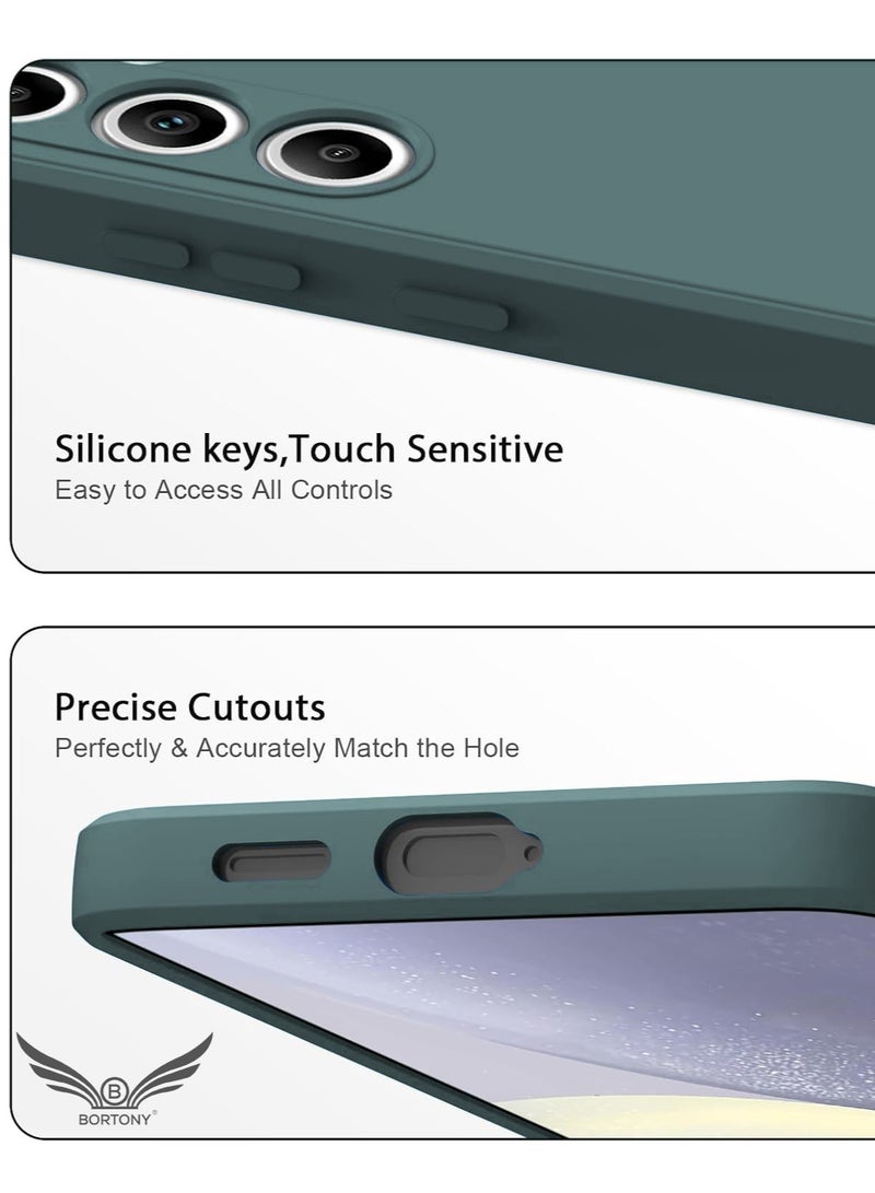 BORTONY Samsung Galaxy S25 Plus Case Liquid Silicone Gel Rubber Anti Scratch Galaxy S25 Plus Cover Protective Case for Samsung Galaxy S25 6.7 Inch - Image 5