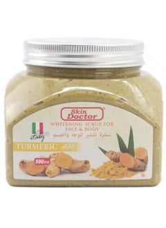 Skin Doctor Whitening Scrub For Face And Body With Turmeric 500 ml 