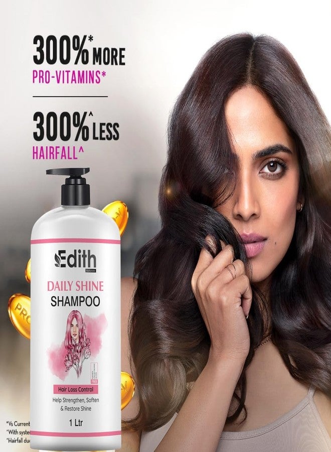 EDITH شامبو إديث ناتشورالز اليومي اللامع 1 لتر - Image 4