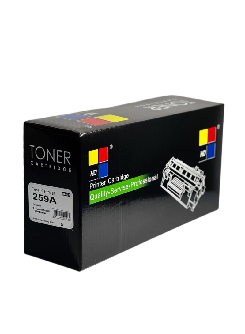 HD TONER HP 59A (CF259A) Black LaserJet Toner Cartridge - Image 1