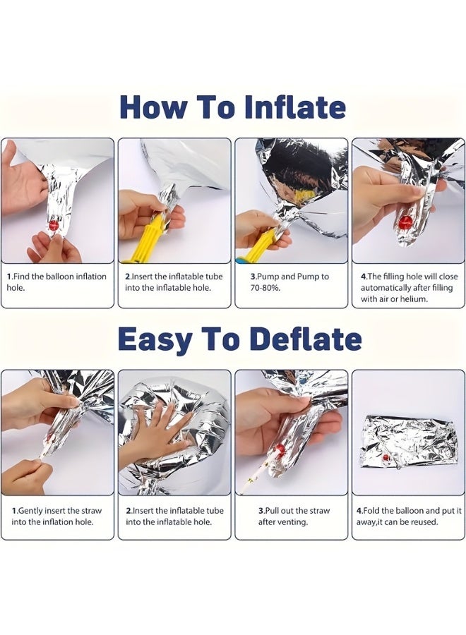 جاياتو 91PCS رواد الفضاء البالون حول حلقات قوس الأقواس - Image 3