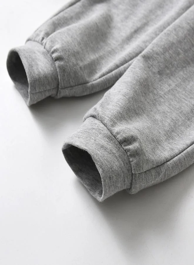 Take Two Take Two Boys Blue Checked Hooded Shirt and Jogger Set