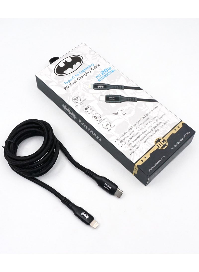 باتمان كابل شحن سريع من Type-C إلى Lightning PD - Image 3