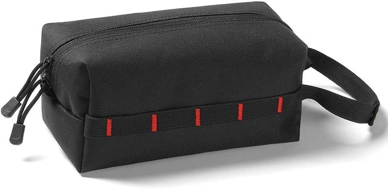 DONGKER Camping Tissue BoxWaterproof Tissue Box Dispenser Double Zipper Design with 12 Hanging Holes for Outdoor Camping - Image 1