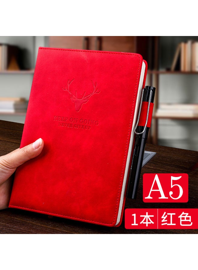 Kaba Bear Deer Head A5 Notebook Super Thick Business Notepad Simple Thick College Student Diary Office - Image 1