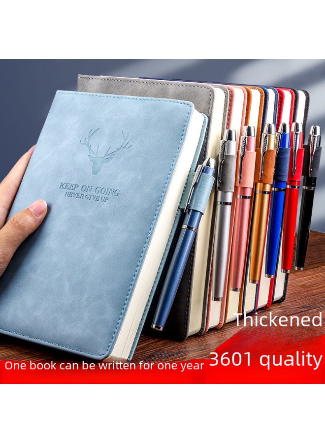 Kaba Bear Deer Head A5 Notebook Super Thick Business Notepad Simple Thick College Student Diary Office - Image 2