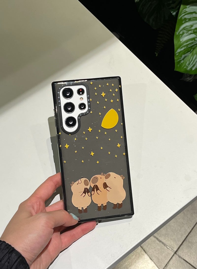 Casetify Samsung Galaxy S23 Ultra Capybara Night Sky Case - Image 2