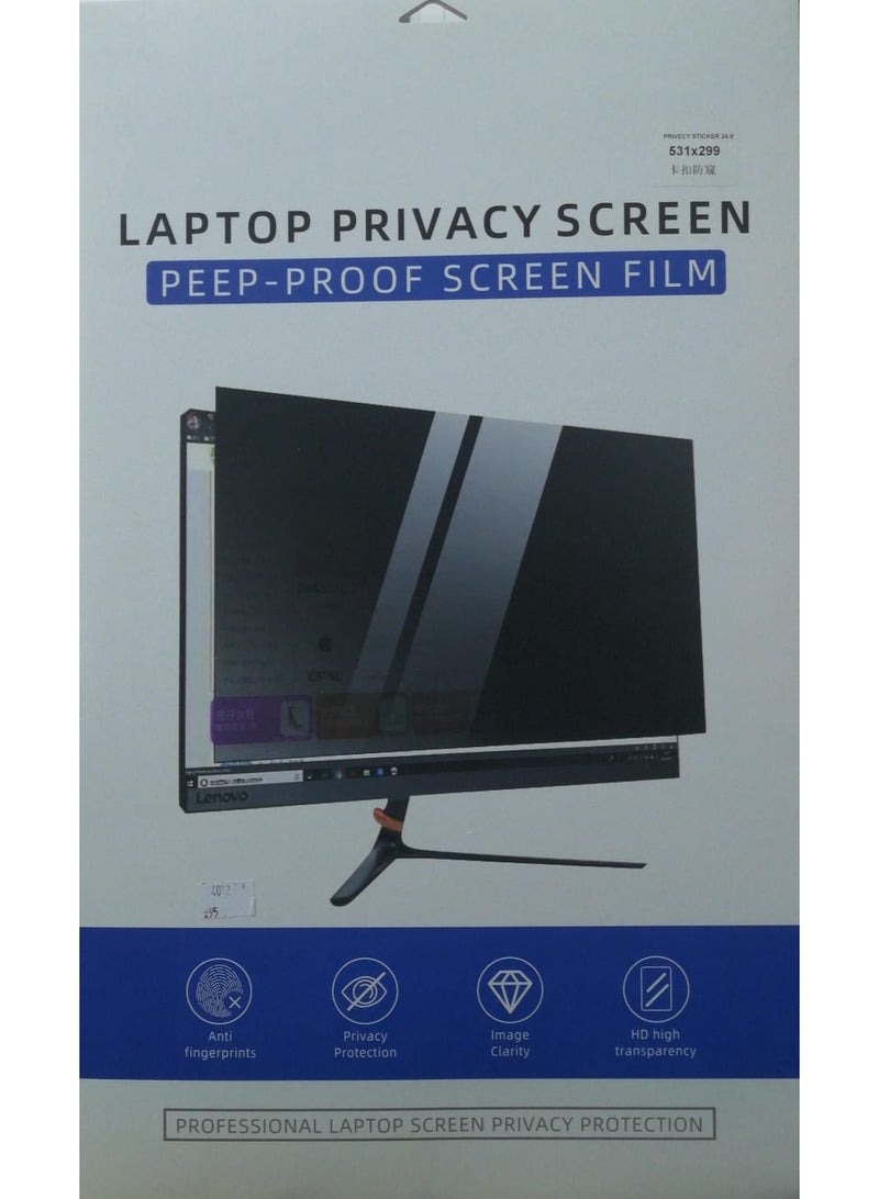 Protector Screen Protector 24.6", Privacy screen for laptops and monitors, anti-spy - Image 1