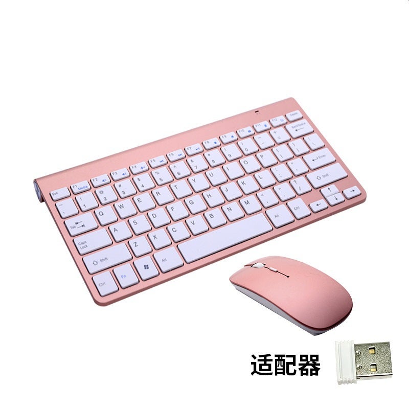 Wireless Keyboard Mouse Suit Function Usb Laptop K108S Mute Office Wireless Keyboard Mouse Suit - Image 1