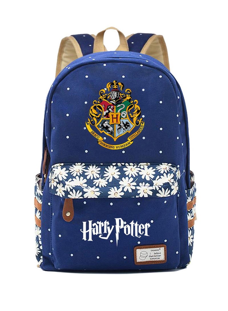 Harry Potter Student schoolbag canvas girls backpack