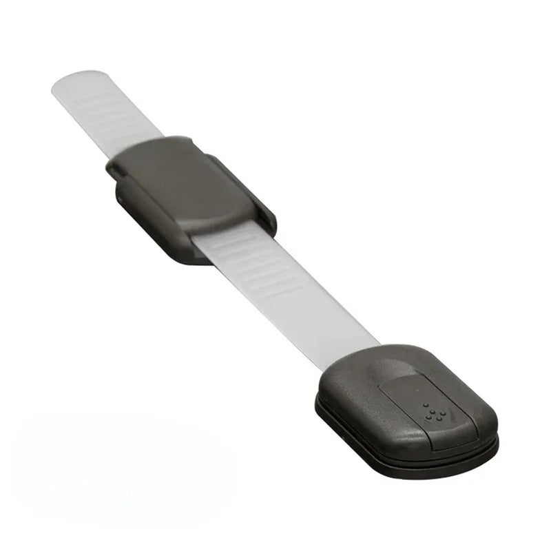 مرساة الأثاث 28 قطعة قفل ثلاجة أمان للأطفال حماية من الحوائط أسود - Image 1