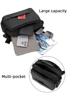 Business Crossbody Bag for Men Premium Nylon Fabric Multiple Pockets Large Capacity Chest Bag Waterproof Scratch Resistant Shoulder Bag with Smooth Zipper and Various Carrying Methods - pzsku/Z1113C87F95CFAC9B03DAZ/45/_/1731139682/15cfc5e1-545c-4fb3-8beb-aba2ab3a3d0d