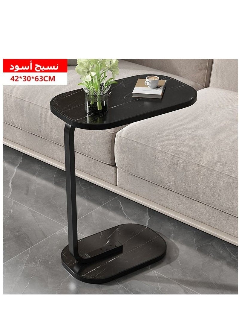 Beauenty Table Side Table End Table Leisure Table Living Room Furniture Modern Simple Design Bed Sofa Couch Coffee Dinner Table Snack Drink Tray  - Image 1
