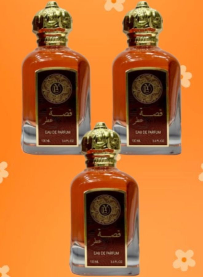 LY 3 Pieces Qissah classic collection perfume 100ML - Image 1