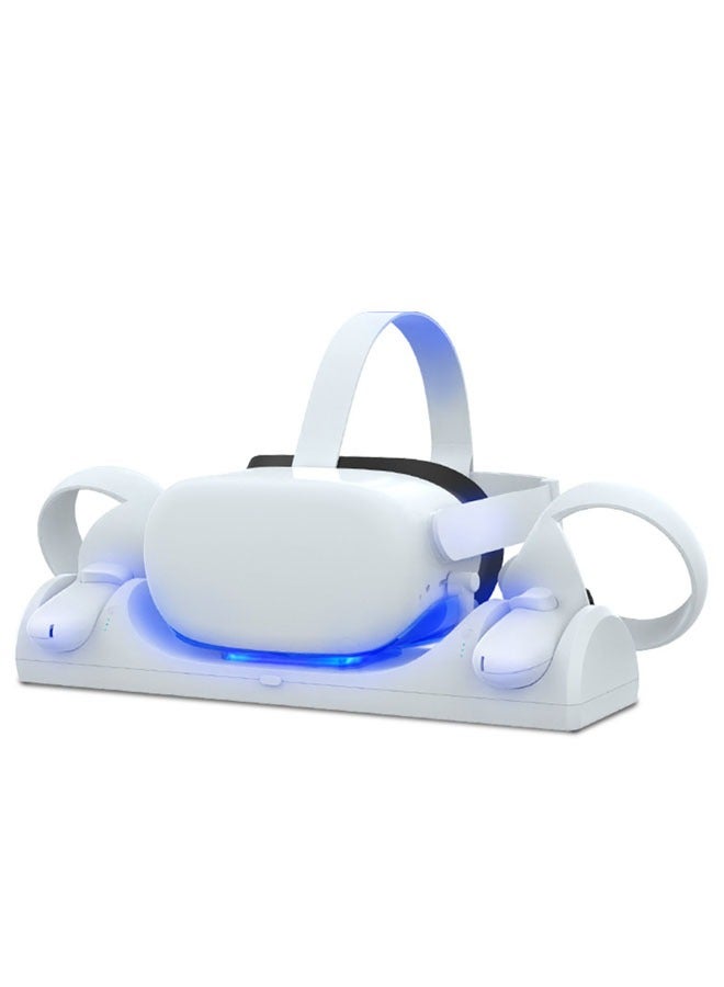 General Oculus quest 2 VR Charging Stand, VR Headset Quick Charging Dock, VR Controller, Magnetic Absorption Stand  - Image 1