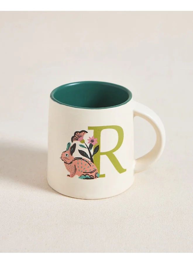 Chumbak Rabbit Alphabet Mug - R
