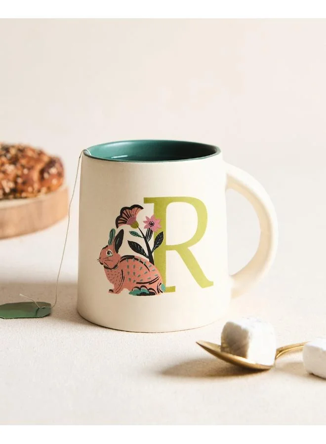 Chumbak Rabbit Alphabet Mug - R
