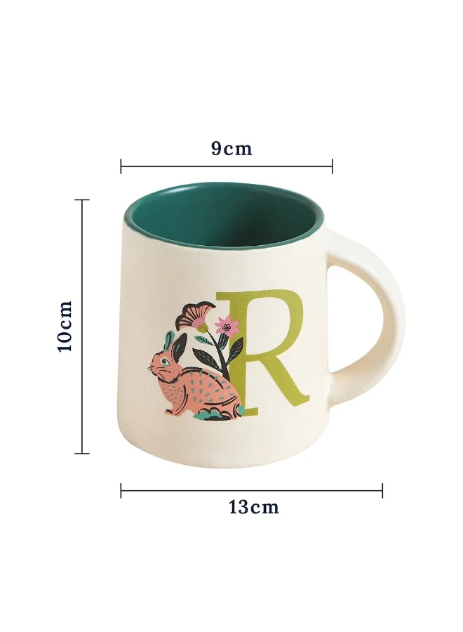Chumbak Rabbit Alphabet Mug - R