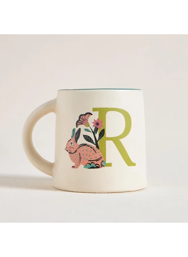 Chumbak Rabbit Alphabet Mug - R