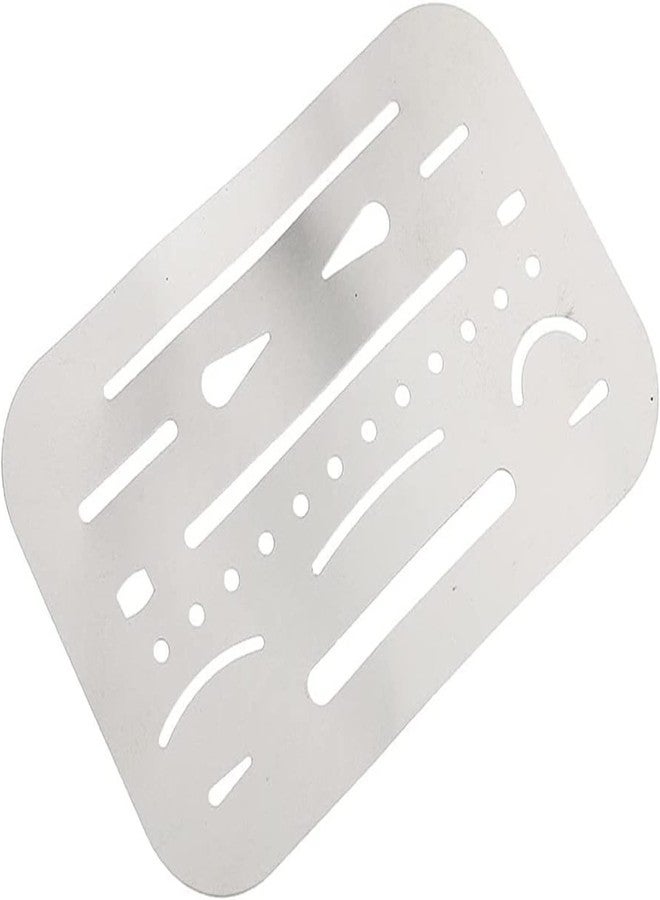 Essivox 3.7''x2.4'' Erasing Shield, 26 Apertures Professional Letter Craft Drawing Drafting Tool for Mechanical Drawing Engineering Design - Image 2