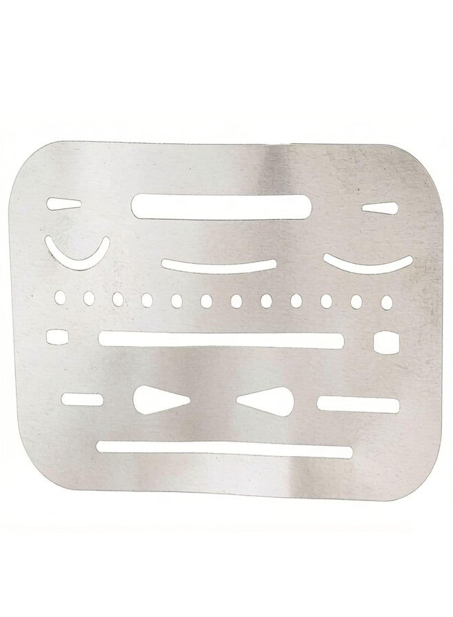 Essivox 3.7''x2.4'' Erasing Shield, 26 Apertures Professional Letter Craft Drawing Drafting Tool for Mechanical Drawing Engineering Design - Image 1