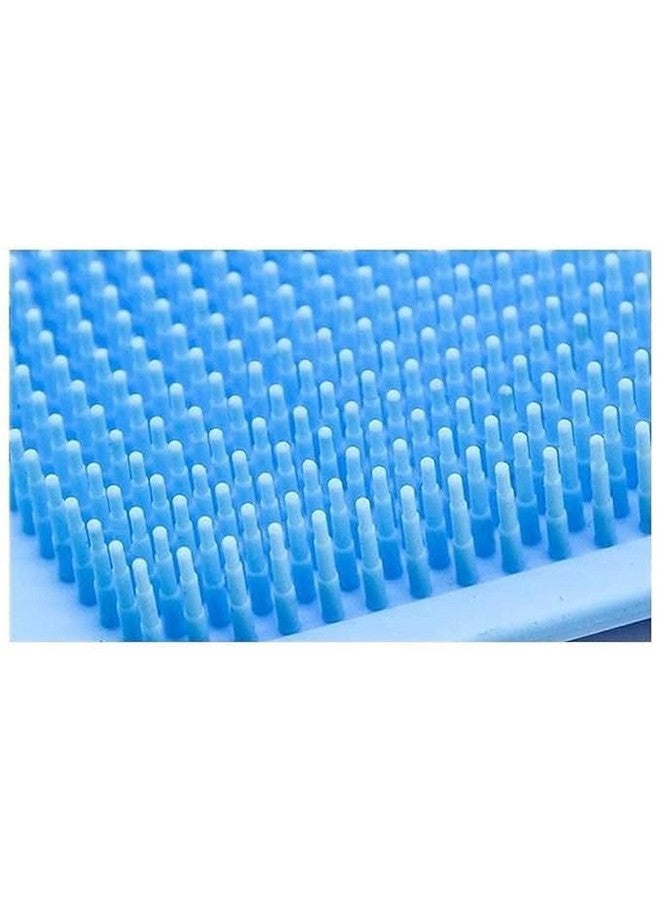 Rinkify Silicone Back Scrubber Dual-Sided Exfoliating Bath Brush for Deep Cleansing, Dead Skin Removal, and Relaxing Skin Massage Perfect for Soft & Smooth Skin Body Brush for Bathing - Image 5