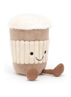 Jellycat Amuseable Coffee-To-Go - L: 6 cm x l: 6 cm x h: 15 cm 