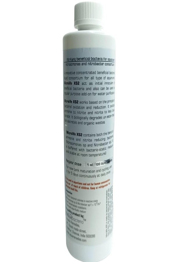 ARK AQUATICS MICROLIFE-XS2 Aquarium Bacteria Treatment, Super Concentrated 100X Formula, Freshwater, Liquid, 500ml - Image 2