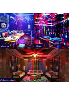 xozgdovg LED Stage Lights Colorful Lighting Projection Ball Lights with Remote Control for Birthday Party Events US Plug 10W  - Image 4