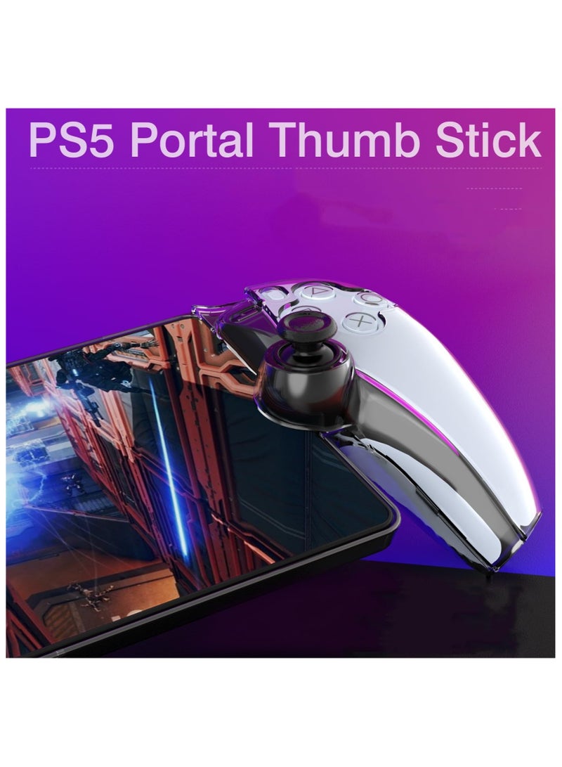 SYOSI PS5 Protective Cover, for PS5 Portal Protective Case with Ergonomic Grip, for Playstation Portal Remote Player, Scratch Resistant Anti Fingerprint Crystal Clear (Clear) - Image 5